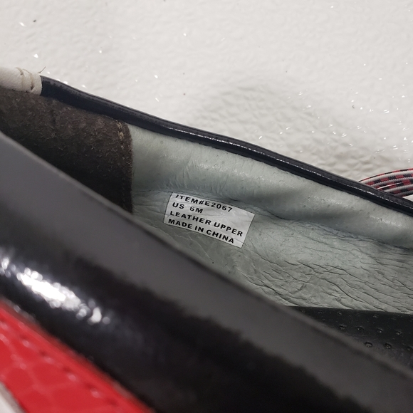 Golfstream Mary Jane Criss-cross Shoes Sz 6 - Picture 8 of 8